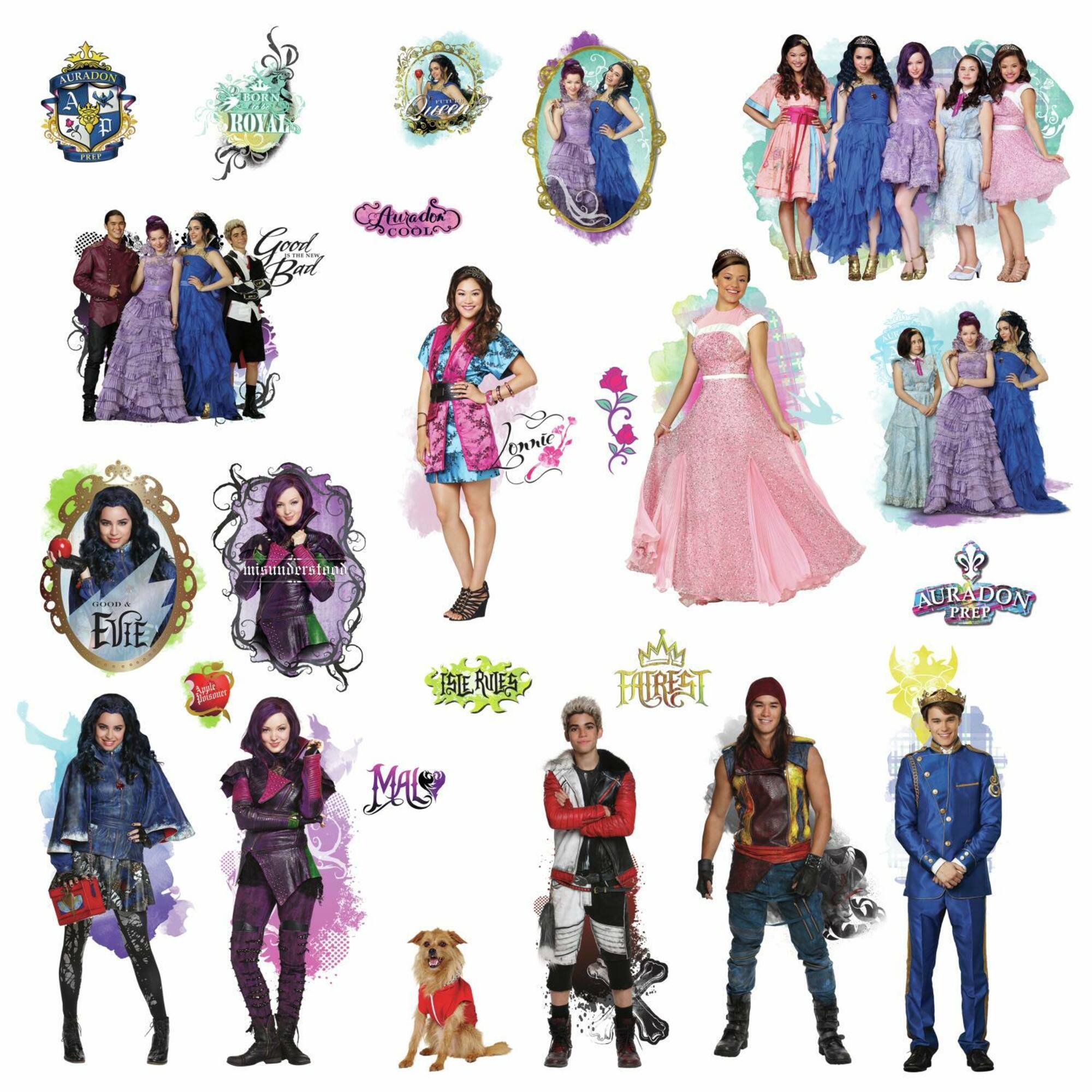 RoomMates Descendants Peel & Stick Wall Decals